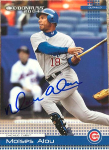 Moises Alou Autographed 2004 Donruss #243