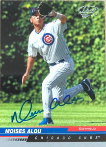 Moises Alou Autographed 2005 Leaf #44