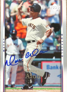 Moises Alou Autographed 2007 Upper Deck #434