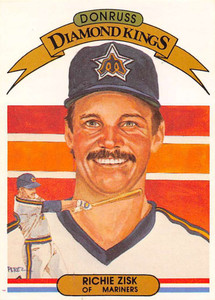 1982 Donruss #11 Richie Zisk DK VG Seattle Mariners 