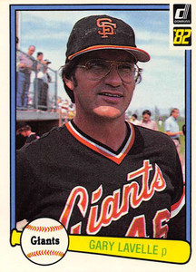 1982 Donruss #60 Gary Lavelle VG San Francisco Giants 