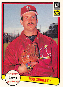 1982 Donruss #120 Bob Shirley VG St. Louis Cardinals 