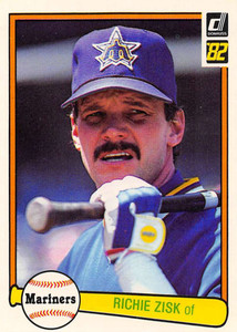 1982 Donruss #127 Richie Zisk VG Seattle Mariners 