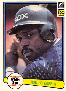 1982 Donruss #165 Ron LeFlore VG Chicago White Sox 