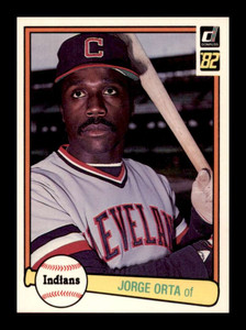 1982 Donruss #211 Jorge Orta VG Cleveland Indians 