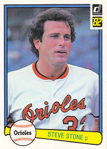 1982 Donruss #357 Steve Stone VG Baltimore Orioles 