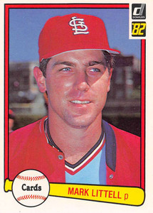 1982 Donruss #442 Mark Littell VG St. Louis Cardinals 