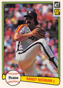 1982 Donruss #473 Randy Niemann VG Pittsburgh Pirates 