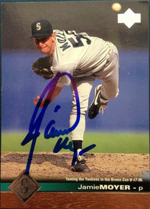 Jamie Moyer Autographed 1997 Upper Deck #504
