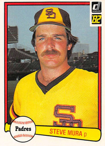1982 Donruss #523 Steve Mura VG San Diego Padres 