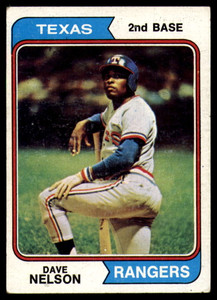 1974 Topps #355 Dave Nelson VG Texas Rangers 