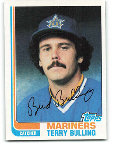 1982 Topps #98 Terry Bulling VG Seattle Mariners 