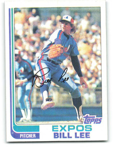 1982 Topps #323 Bill Lee VG Montreal Expos 