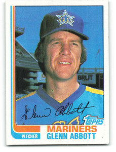 1982 Topps #571 Glenn Abbott VG Seattle Mariners 