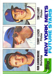 SOLD 19475 1982 Topps #623 Ron Gardenhire/Terry Leach/Tim Leary Mets Rookies VG RC Rookie New York Mets 