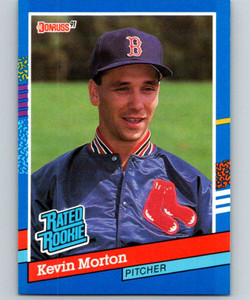 1991 Donruss #37 Kevin Morton RR VG RC Rookie Boston Red Sox 