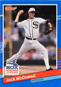 1991 Donruss #57b Jack McDowell COR VG Chicago White Sox 