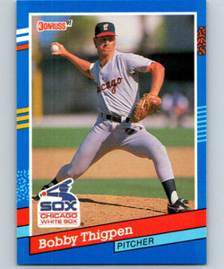 1991 Donruss #90 Bobby Thigpen VG Chicago White Sox 