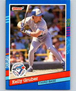 1991 Donruss #149 Kelly Gruber VG Toronto Blue Jays 