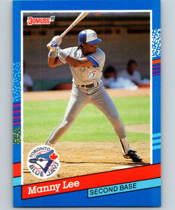1991 Donruss #211 Manuel Lee VG Toronto Blue Jays 