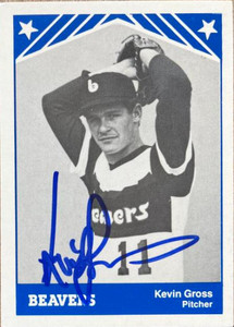 Kevin Gross Autographed 1983 TCMA Portland Beavers #494