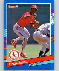 1991 Donruss #240 Ozzie Smith VG St. Louis Cardinals 