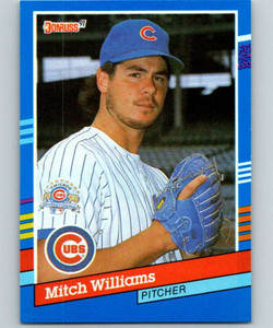 1991 Donruss #312 Mitch Williams VG Chicago Cubs 