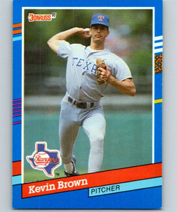 1991 Donruss #314 Kevin Brown VG Texas Rangers 