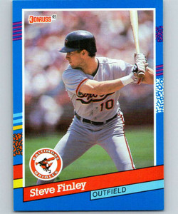 1991 Donruss #355 Steve Finley VG Baltimore Orioles 