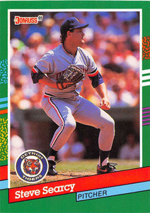 1991 Donruss #549 Steve Searcy VG Detroit Tigers 