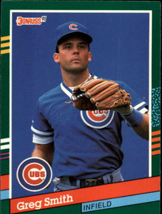 1991 Donruss #574 Greg Smith VG Chicago Cubs 