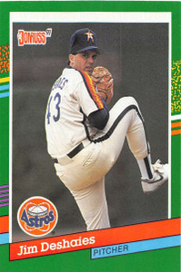 1991 Donruss #652 Jim Deshaies VG Houston Astros 