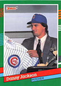 1991 Donruss #678 Danny Jackson VG Chicago Cubs 