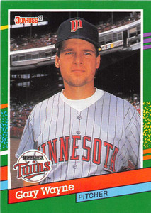 1991 Donruss #757 Gary Wayne VG Minnesota Twins 
