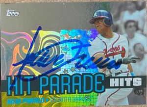 Julio Franco Autographed 2005 Topps Hit Parade #HIT5