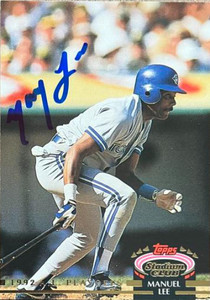 Moises Alou Signed 1994 Stadium Club Golden Rainbow Baseball Card