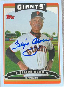 Felipe Alou Autographed 2006 Topps #289