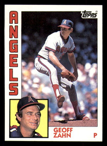 1984 Topps #468 Geoff Zahn VG California Angels 