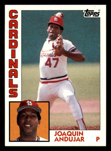 1984 Topps #785 Joaquin Andujar VG St. Louis Cardinals 