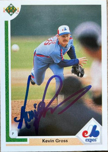 Kevin Gross Autographed 1991 Upper Deck #380