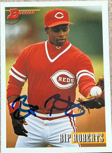 Bip Roberts Autographed 1993 Bowman #582