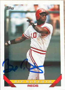 Bip Roberts Autographed 1993 Topps #219