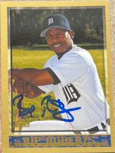 SOLD 121502 Bip Roberts Autographed 1998 Topps #345