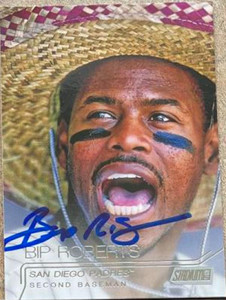 Bip Roberts Autographed 2015 Stadium Club #54