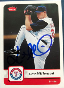 Kevin Millwood Autographed 2006 Fleer #173