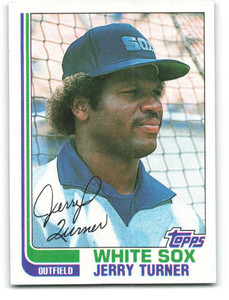 1982 Topps #736 Jerry Turner VG Chicago White Sox 