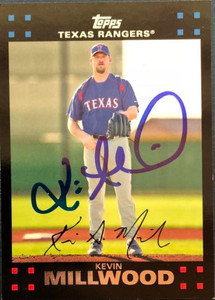 Kevin Millwood Autographed 2007 Topps #382