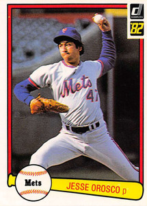 1982 Donruss #646 Jesse Orosco VG New York Mets 