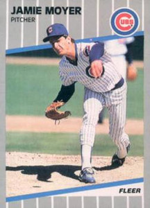 1989 Fleer #432 Jamie Moyer VG Chicago Cubs 