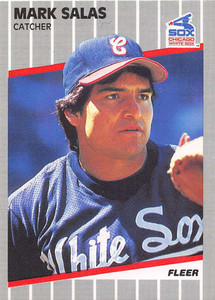 1989 Fleer #511 Mark Salas VG Chicago White Sox 